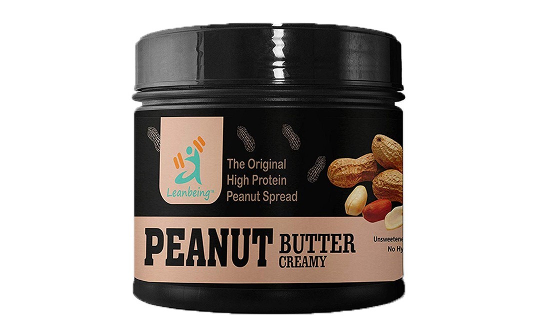 Leanbeing Peanut Butter Creamy    Plastic Jar  500 grams